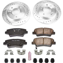 Cargar imagen en el visor de la galería, Power Stop 17-19 Hyundai Elantra Rear Z23 Evolution Sport Brake Kit