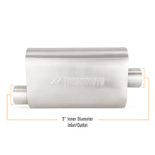 Cargar imagen en el visor de la galería, Mishimoto Universal Muffler with 3.0in Offset Inlet/Outlet - Brushed