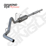 Diamond Eye KIT 3in Catback Single GAS SS DODGE 5.7L HEMI 2006-2008 1500