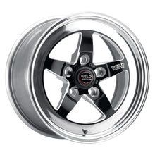 Cargar imagen en el visor de la galería, Weld S71 15x8.33 / 5x4.75 BP / 4.5in. BS Black Wheel (Low Pad) - Non-Beadlock