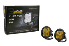 Cargar imagen en el visor de la galería, Diode Dynamics SS3 LED Pod Sport - Yellow SAE Fog Round (Pair)