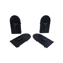 Cargar imagen en el visor de la galería, Westin Step Board Black Plastic Light Cavity Cover 2/pkg - Black