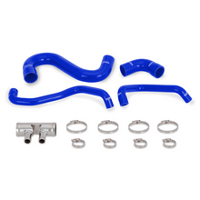 Cargar imagen en el visor de la galería, Mishimoto 2015+ Ford Mustang GT Silicone Lower Radiator Hose - Blue