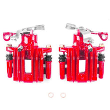 Cargar imagen en el visor de la galería, Power Stop 98-01 Audi A4 Rear Red Calipers w/Brackets - Pair