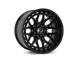Vossen HFX-1 20x10 - 8x165.1 - ET18 - Super Deep Face - 125.1 - Satin Black Wheel