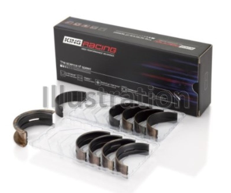 King Engine Bearings Nissan KA-24DE (Size 0.50 Oversized) Performance Main Bearing Set