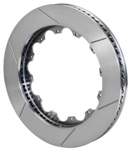 Cargar imagen en el visor de la galería, Wilwood Rotor GT Curved Vane Rotor Spec-37 Iron 72 CV 12 x 8.85 Left Hand Side