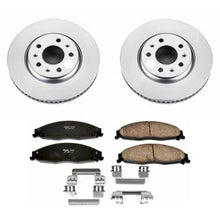 Cargar imagen en el visor de la galería, Power Stop 03-05 Cadillac CTS Front Z17 Evolution Geomet Coated Brake Kit