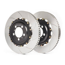 Load image into Gallery viewer, GiroDisc 03-09 Nissan 350Z (w/Brembo Calipers) 2-Piece Slotted Rear Rotors