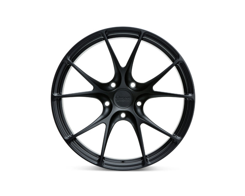 Vossen x Champion RS74 22x10 / 5x130 / ET54 - Satin Black Wheel - (Taycan - Front)