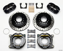 Cargar imagen en el visor de la galería, Wilwood Dynapro Low-Profile 11.00in P-Brake Kit Drilled Chevy 12 Bolt Spcl 2.81in Off Stag Mount