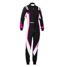 Cargar imagen en el visor de la galería, Sparco Suit Kerb Lady XXS BLK/WHT