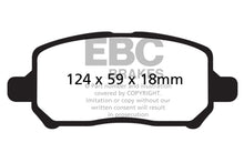 Load image into Gallery viewer, EBC 05-10 Chevrolet Cobalt 2.2 4 Lug Ultimax2 Front Brake Pads