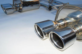 Invidia 11+ STI/WRX Sedan Only 76mm Q300 Stainless Steel Tip Cat-back Exhaust