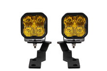 Cargar imagen en el visor de la galería, Diode Dynamics 16-21 Toyota Tacoma Pro SS3 LED Ditch Light Kit - Yellow Combo