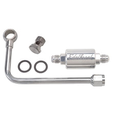 Cargar imagen en el visor de la galería, Edelbrock 3/8In Hard Fuel Line w/ -6 B-Nut and Polished Filter