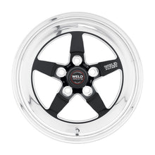 Cargar imagen en el visor de la galería, Weld S71 15x8.33 / 5x4.75 BP / 4.5in. BS Black Wheel (Low Pad) - Non-Beadlock