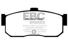 Cargar imagen en el visor de la galería, EBC 91-97 Infiniti G20 2.0 Ultimax2 Rear Brake Pads