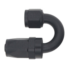 Cargar imagen en el visor de la galería, DeatschWerks 8AN Female Swivel 180-Degree Hose End CPE - Anodized Matte Black