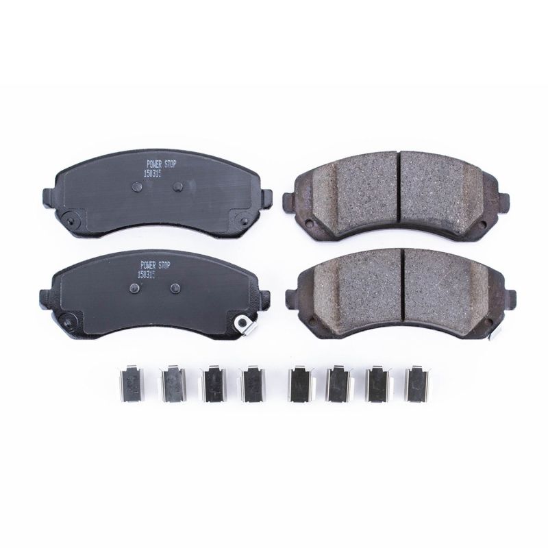 Power Stop 02-07 Buick Rendezvous Front Z17 Evolution Ceramic Brake Pads w/Hardware