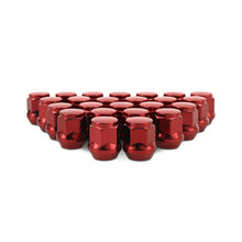 Cargar imagen en el visor de la galería, Mishimoto Steel Acorn Lug Nuts M12 x 1.5 - 24pc Set - Red