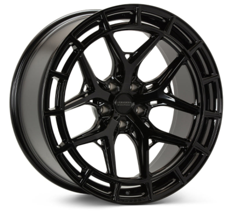 Vossen HFX-1 19x9.5 - 5x114.3 - ET38 - Deep Face - 73.1 - Gloss Black Wheel