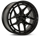 Vossen HFX-1 19x8.5 - 5x120 - ET30 - Flat Face - 72.56 - Gloss Black Wheel