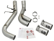 Cargar imagen en el visor de la galería, aFe Victory Series 4in 409-SS DPF-Back Exhaust w/ Dual Polished Tips 2017 GM Duramax V8-6.6L(td) L5P