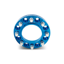 Cargar imagen en el visor de la galería, Mishimoto Borne Off-Road Wheel Spacers - 8X170 - 125 - 45mm - M14 - Blue