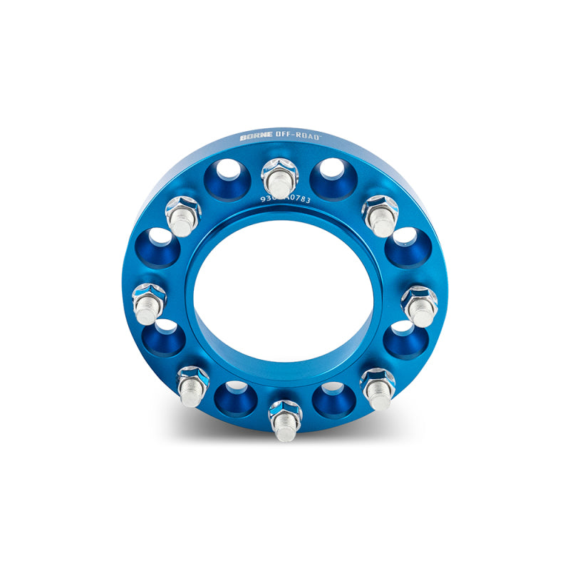 Mishimoto Borne Off-Road Wheel Spacers - 8X170 - 125 - 32mm - M14 - Blue