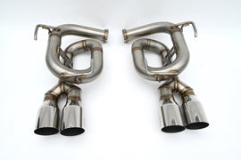 Invidia 22+ Subaru WRX Twin Loop 3.5in. Single Layer Stainless Steel Tip Axle-Back Exhaust