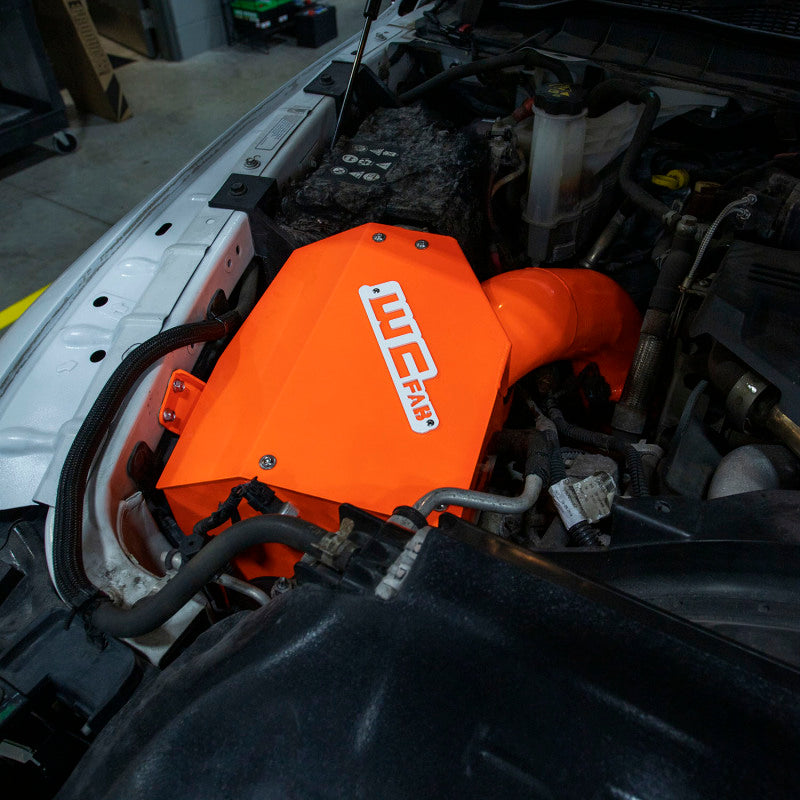 Wehrli 13-18 Cummins 6.7L Intake Kit 4in - Fine Texture Black