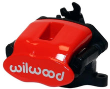 Cargar imagen en el visor de la galería, Wilwood Caliper-Combination Parking Brake-L/H-Red 41mm piston .81in Disc