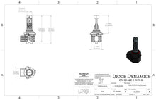 Cargar imagen en el visor de la galería, Diode Dynamics 9006/9012 Yellow SL2 LED Bulb (one)