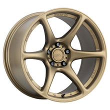 Cargar imagen en el visor de la galería, Kansei K11B Tandem 18x9in / 5x114.3 BP / 12mm Offset / 73.1mm Bore - Bronze Wheel