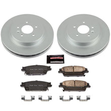 Cargar imagen en el visor de la galería, Power Stop 06-07 Cadillac CTS Rear Z17 Evolution Geomet Coated Brake Kit