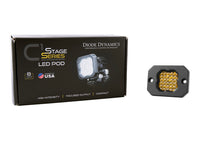 Cargar imagen en el visor de la galería, Diode Dynamics Stage Series C1 LED Pod Sport - Yellow Flood Flush ABL Each