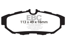 Cargar imagen en el visor de la galería, EBC 10-14 Ford Mustang 3.7 Ultimax2 Rear Brake Pads
