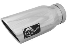 Cargar imagen en el visor de la galería, aFe MACH Force-Xp 5in Inlet x 7in Outlet x 15in length 304 Stainless Steel Exhaust Tip