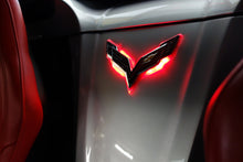 Cargar imagen en el visor de la galería, Oracle Corvette C7 Rear Illuminated Emblem - Red
