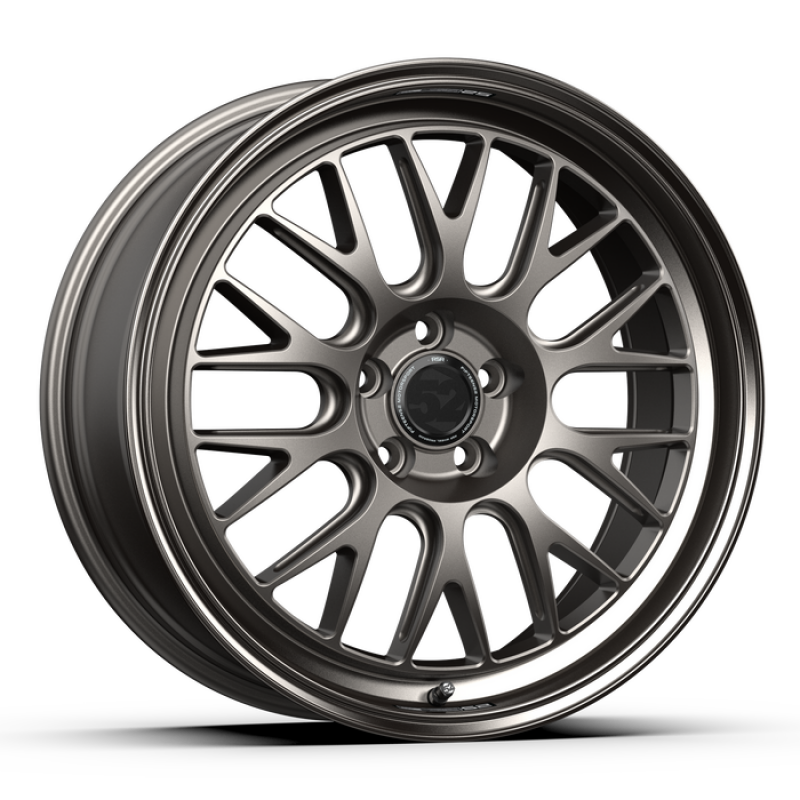 fifteen52 Holeshot RSR 19x8.5 5x108 42mm ET 63.4mm Center Bore Magnesium Grey w/ Gloss Lip