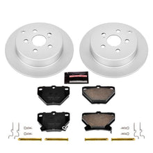 Cargar imagen en el visor de la galería, Power Stop 03-06 Pontiac Vibe Rear Z17 Evolution Geomet Coated Brake Kit