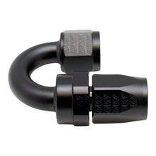 Cargar imagen en el visor de la galería, DeatschWerks 8AN Female Swivel 180-Degree Hose End CPE - Anodized Matte Black