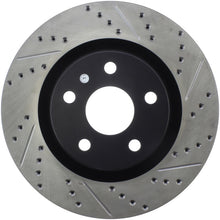 Cargar imagen en el visor de la galería, StopTech 08-09 Pontiac G8 Slotted &amp; Drilled Front Left Rotor