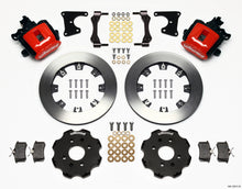 Cargar imagen en el visor de la galería, Wilwood Combination Parking Brake Rear Kit 12.19in Red Civic / Integra Drum 2.71 Hub Offset