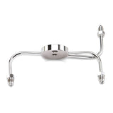 Russell 3AN Front Male Junction Block (Narrow Glide) w/Chrome Finish