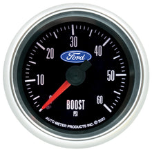 Cargar imagen en el visor de la galería, Autometer 52.4mm Mechanical Boost Gauge 60 PSI