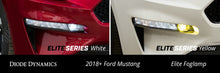 Cargar imagen en el visor de la galería, Diode Dynamics Elite Series Combination Fog Lamp for 18-21 Ford Mustang - Cool - White (Pair)