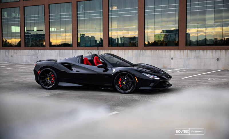 Vossen x Novitec NF10 22x12 / 5x114.3 / ET33 - Gloss Black Wheel - (Ferrari 488/F8 - Rear)