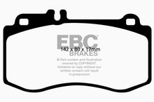 Load image into Gallery viewer, EBC 10+ Mercedes-Benz E350 3.5 AMG Sport Package Redstuff Front Brake Pads